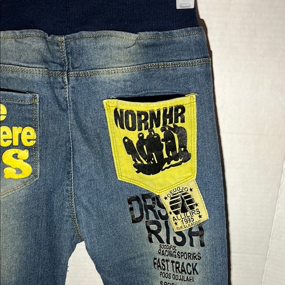 Blue Classic Jeans with Natural Fading - Picture 4 of 11